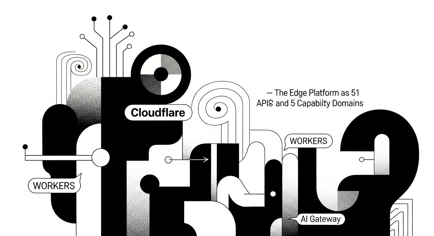 Profiling Cloudflare — The Edge Platform as 51 APIs and 5 Capability Domains