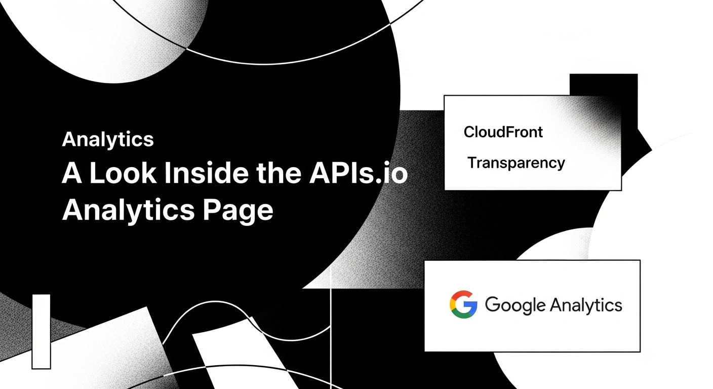 A Look Inside the APIs.io Analytics Page