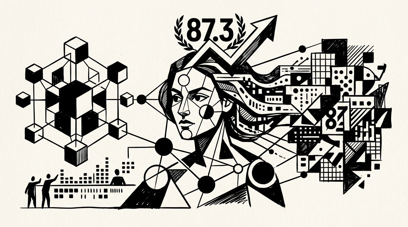 Ada scores 87.3, exemplar, and its catalog record cannot agree how many APIs it has