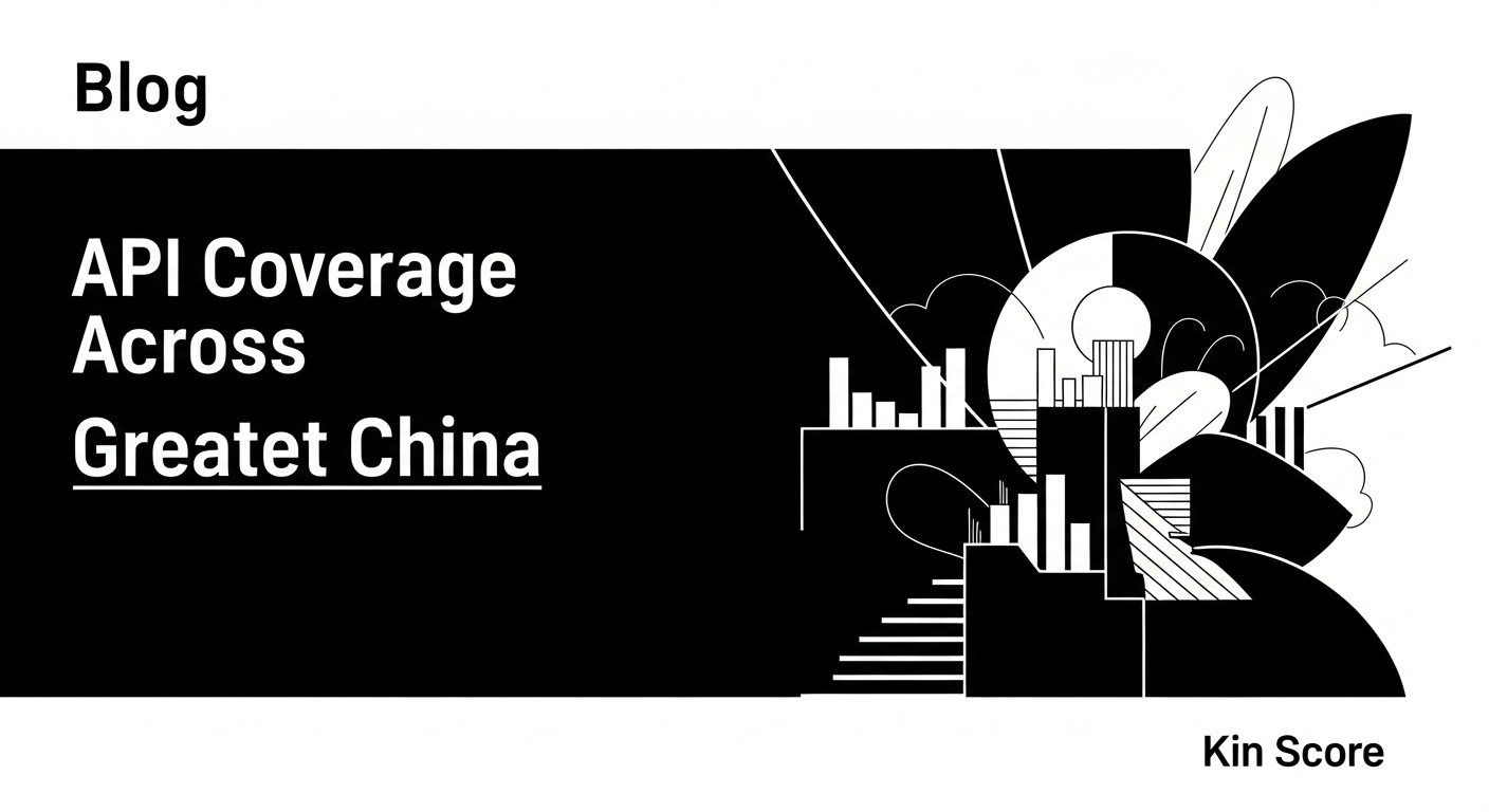 API Coverage Across Greater China