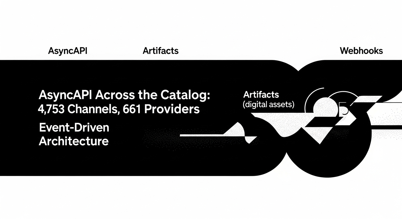 AsyncAPI Across the Catalog: 4,753 Channels, 661 Providers