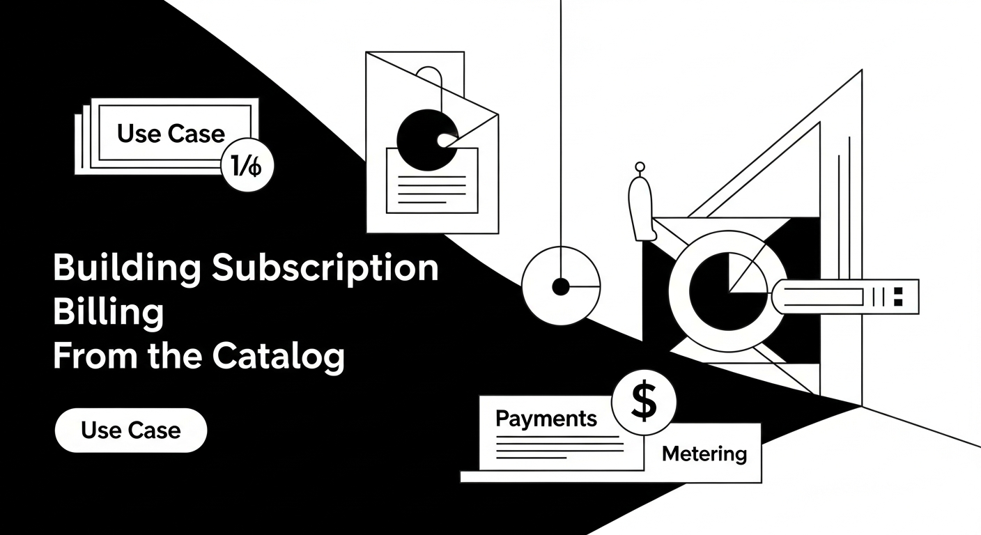 Building Subscription Billing From the Catalog