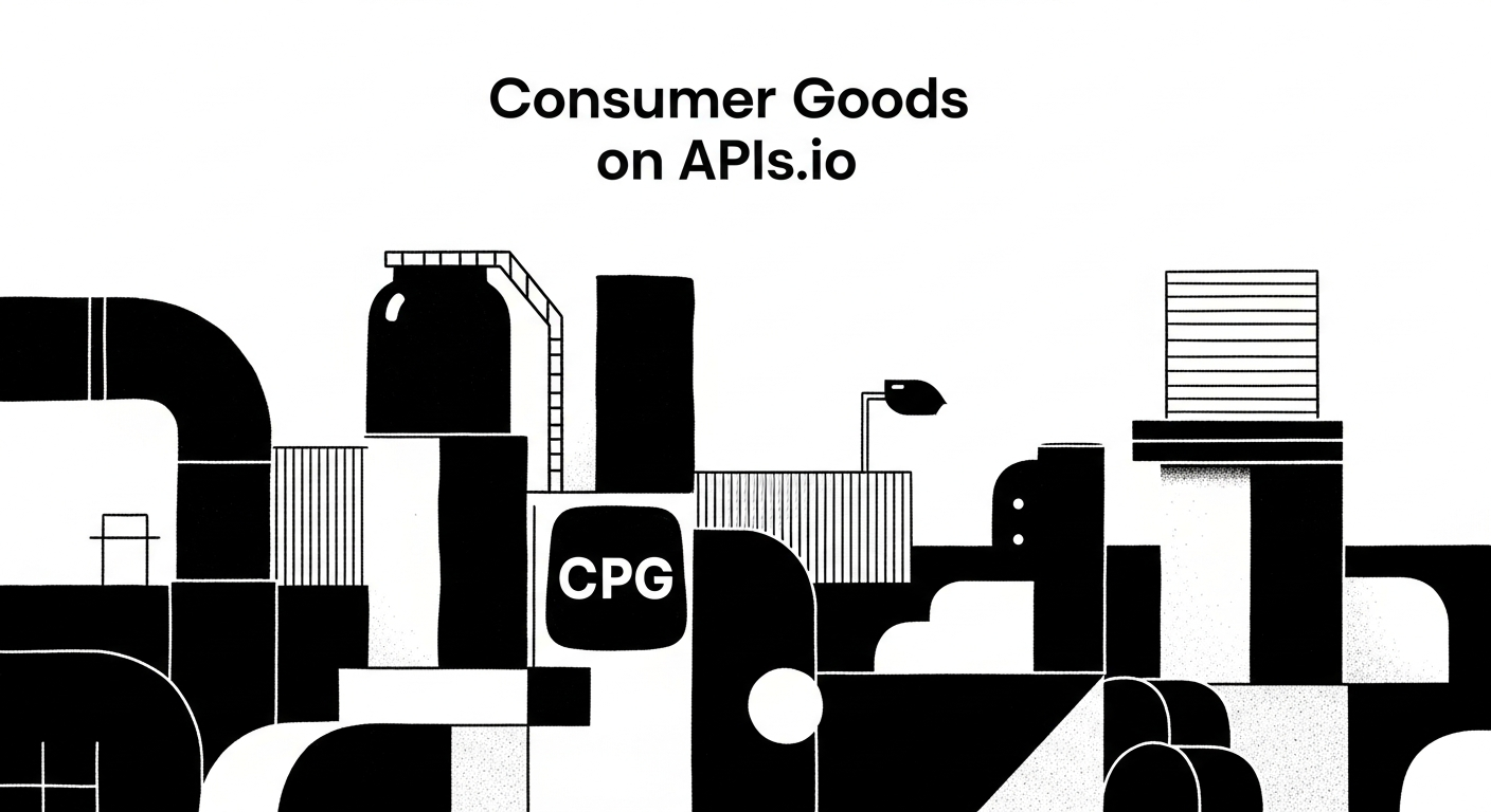 Consumer Goods on APIs.io