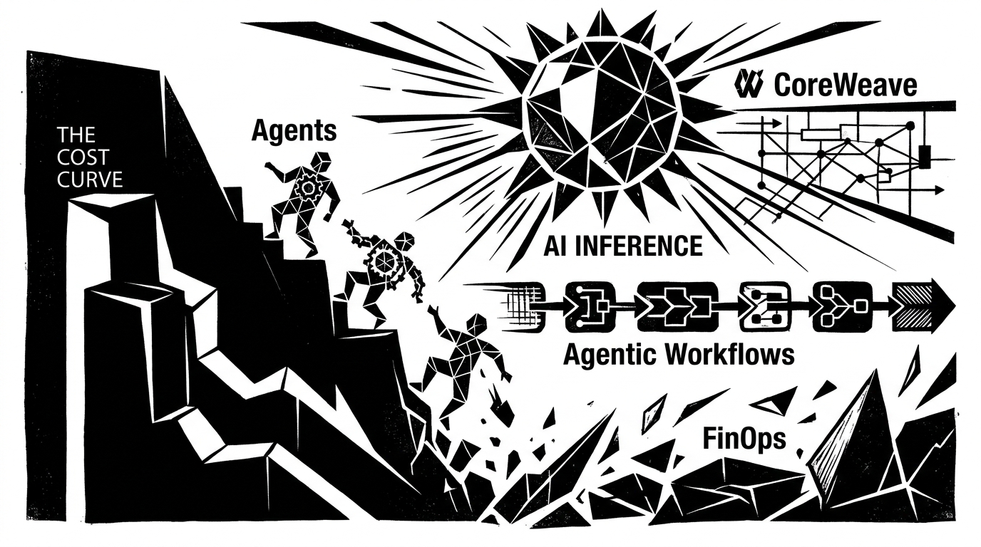 CoreWeave Says Agents Die on the Cost Curve, Not the Model