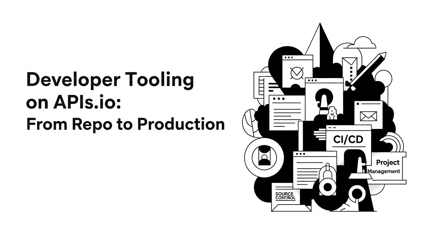 Developer Tooling on APIs.io: From Repo to Production