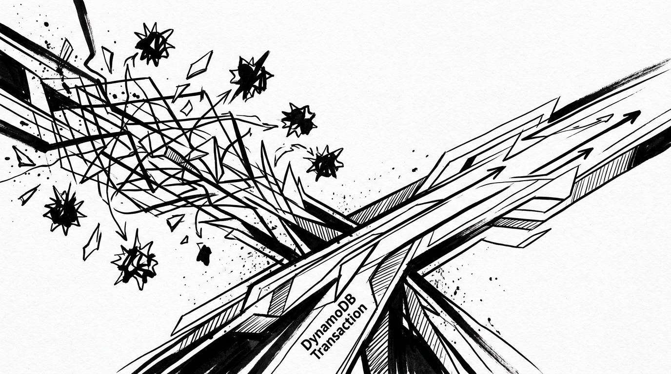 DynamoDB Transactions is two operations, and our contract for it drops seven of nine errors