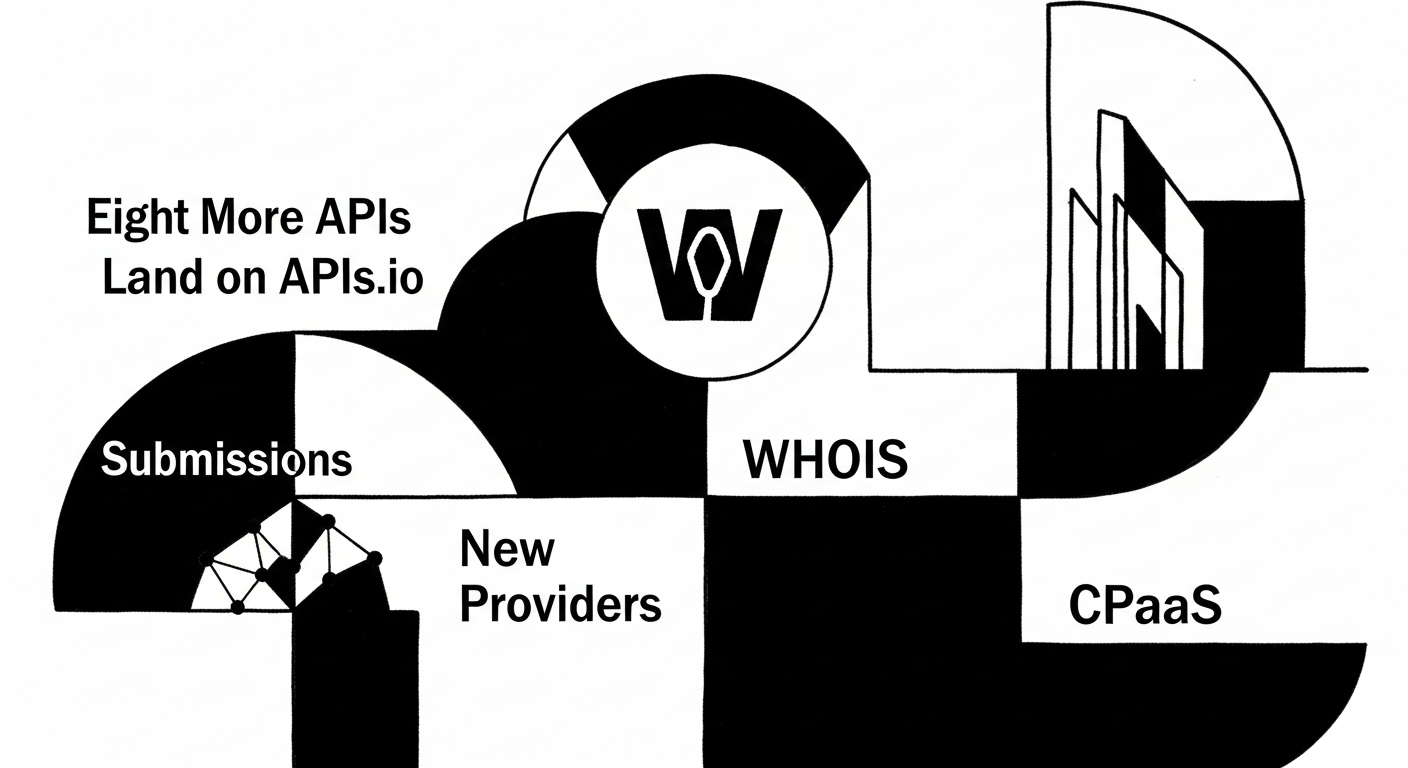 Eight More APIs Land on APIs.io