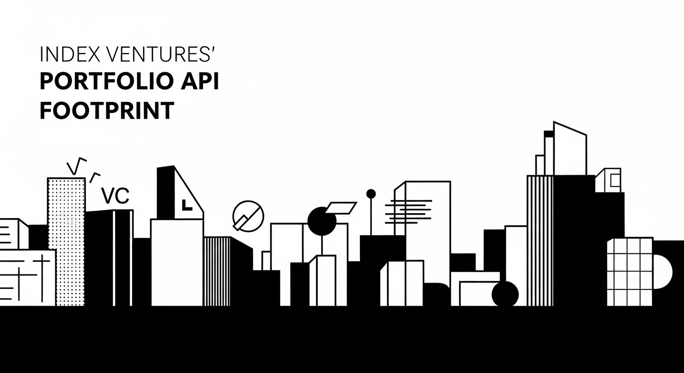 Index Ventures' Portfolio API Footprint