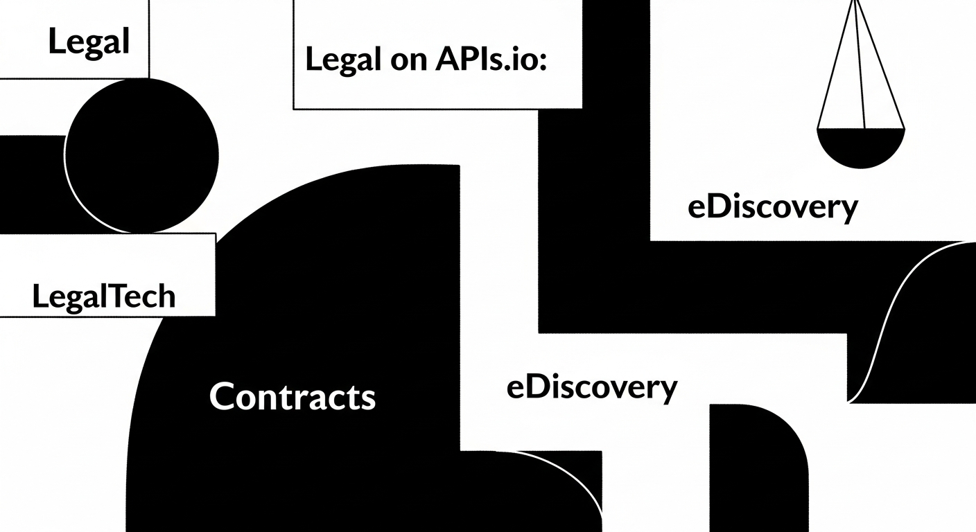 Legal on APIs.io: Agreements, Discovery, and Research