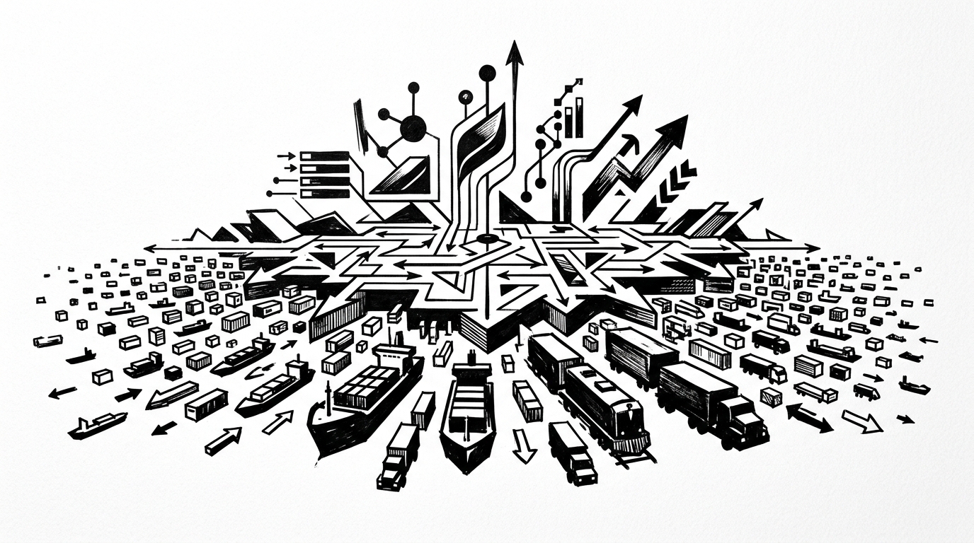 Logistics has 670 providers, and the carriers score below the software built on top of them