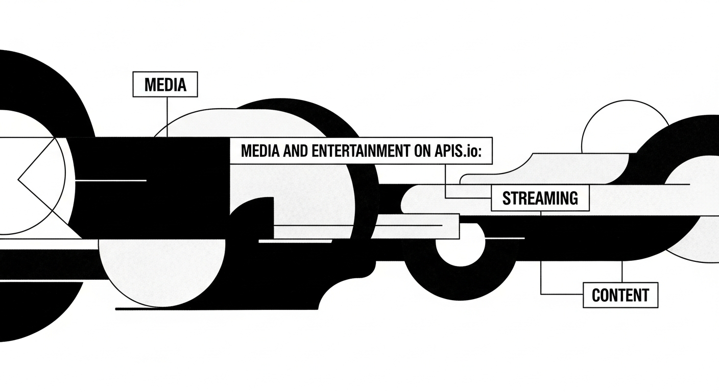 Media and Entertainment on APIs.io: The Content Pipeline