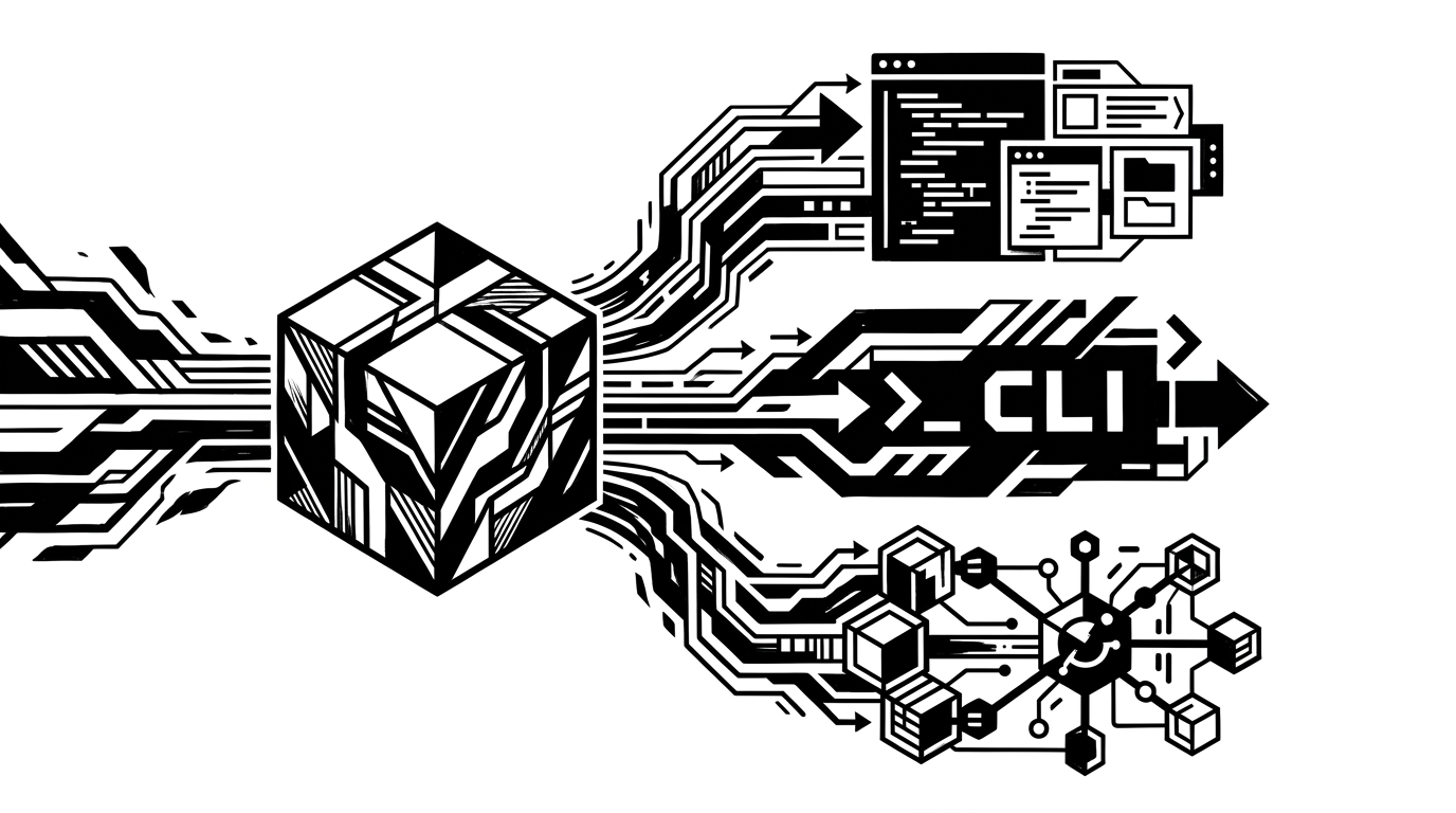 Postman says generate the SDK, the CLI and the MCP server from one spec