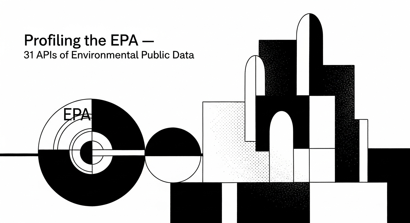 Profiling the EPA — 31 APIs of Environmental Public Data