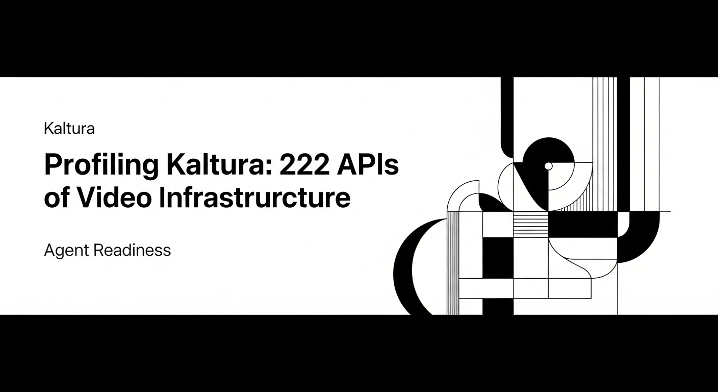 Profiling Kaltura: 222 APIs of Video Infrastructure