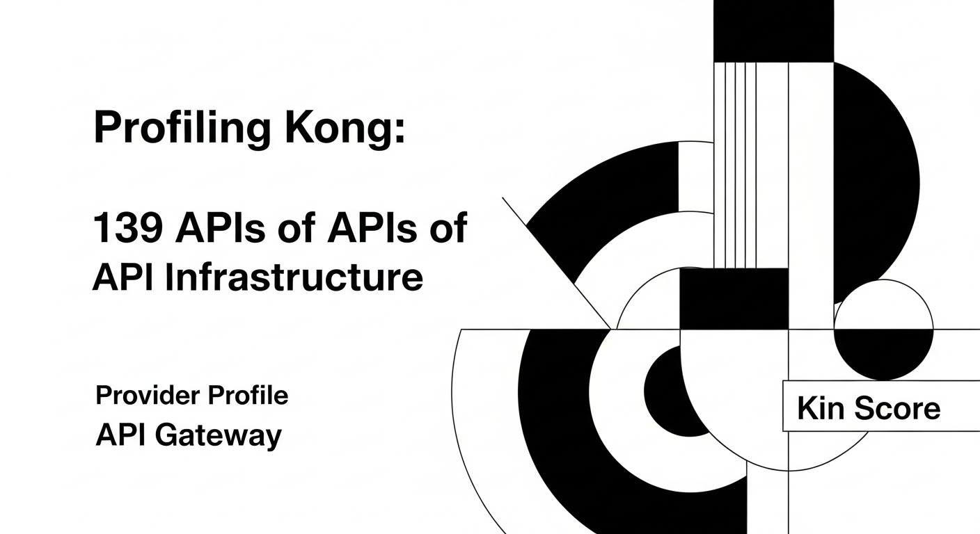 Profiling Kong: 139 APIs of API Infrastructure