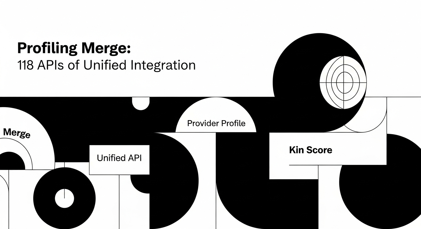 Profiling Merge: 118 APIs of Unified Integration