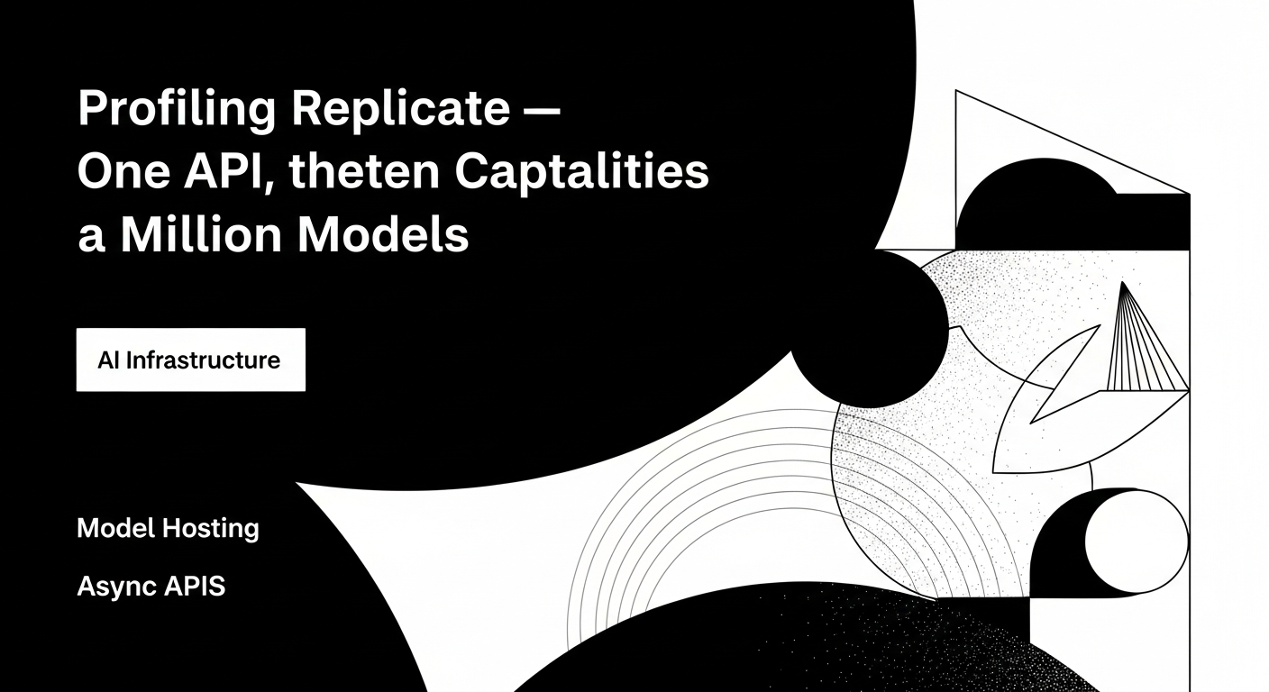 Profiling Replicate — One API, Thirteen Capabilities, a Million Models