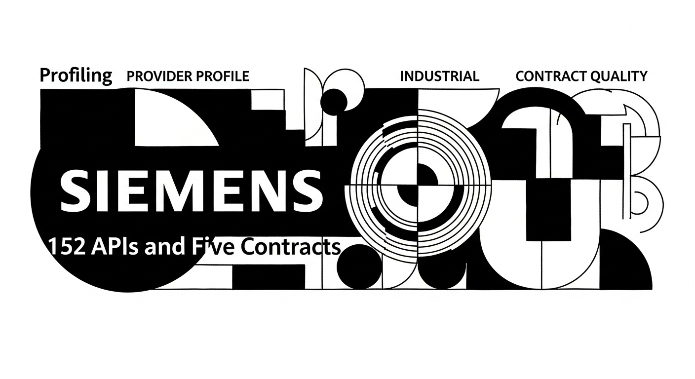 Profiling Siemens: 152 APIs and Five Contracts