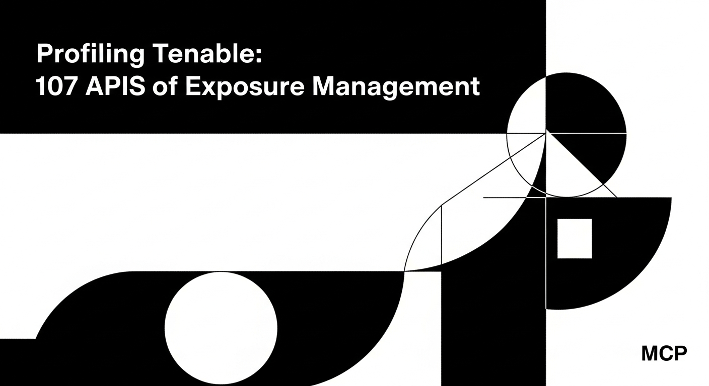 Profiling Tenable: 107 APIs of Exposure Management