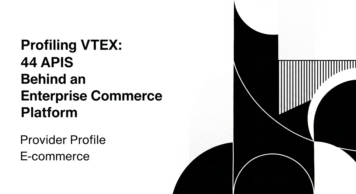 Profiling VTEX: 44 APIs Behind an Enterprise Commerce Platform