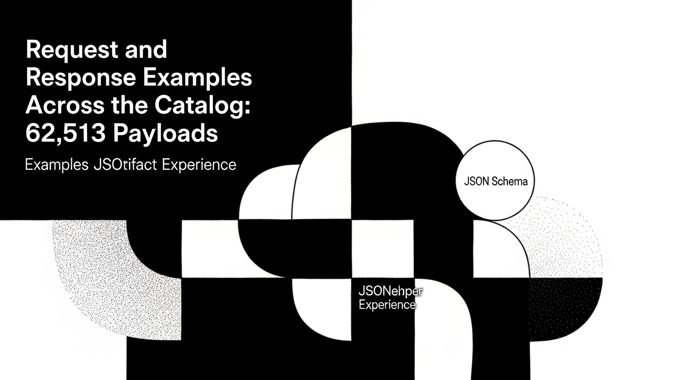 Request and Response Examples Across the Catalog: 62,513 Payloads