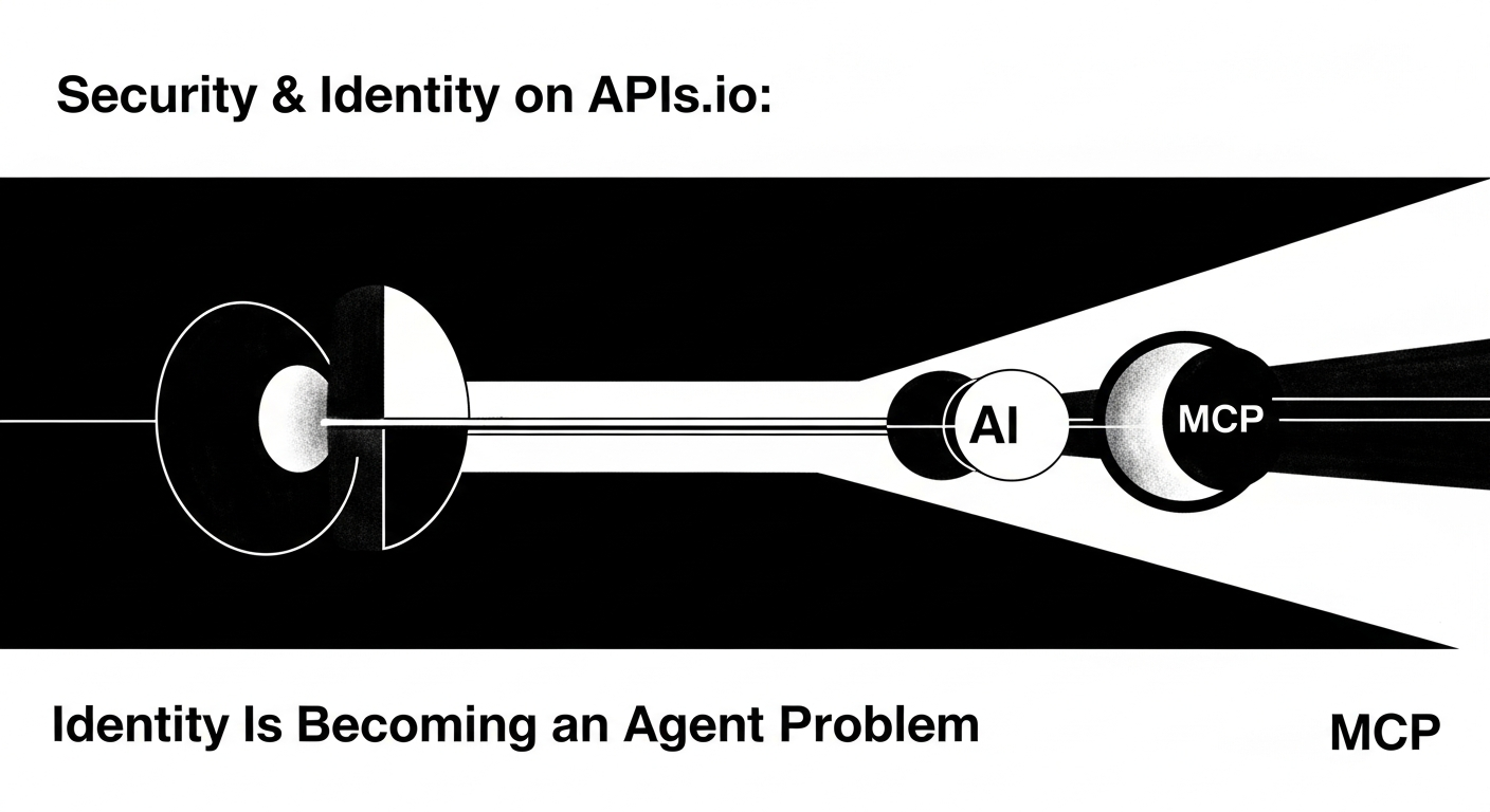 Security & Identity on APIs.io: Identity Is Becoming an Agent Problem