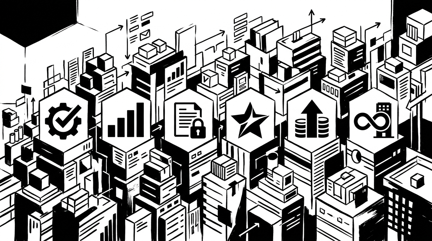 Tax compliance software has 124 providers on apis.io, and six of them score strong or better