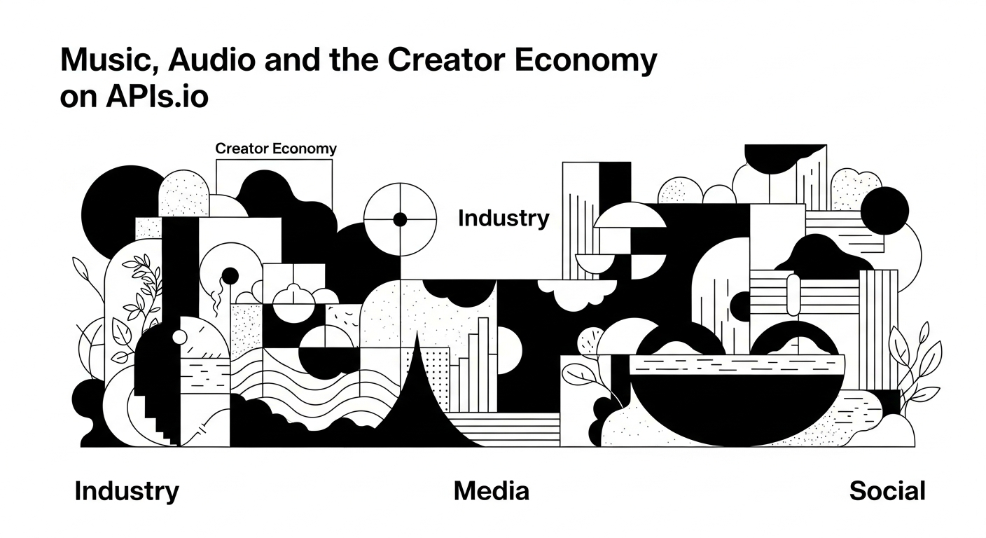 Music, Audio and the Creator Economy on APIs.io
