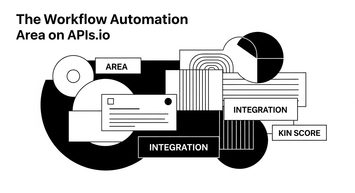 The Workflow Automation Area on APIs.io