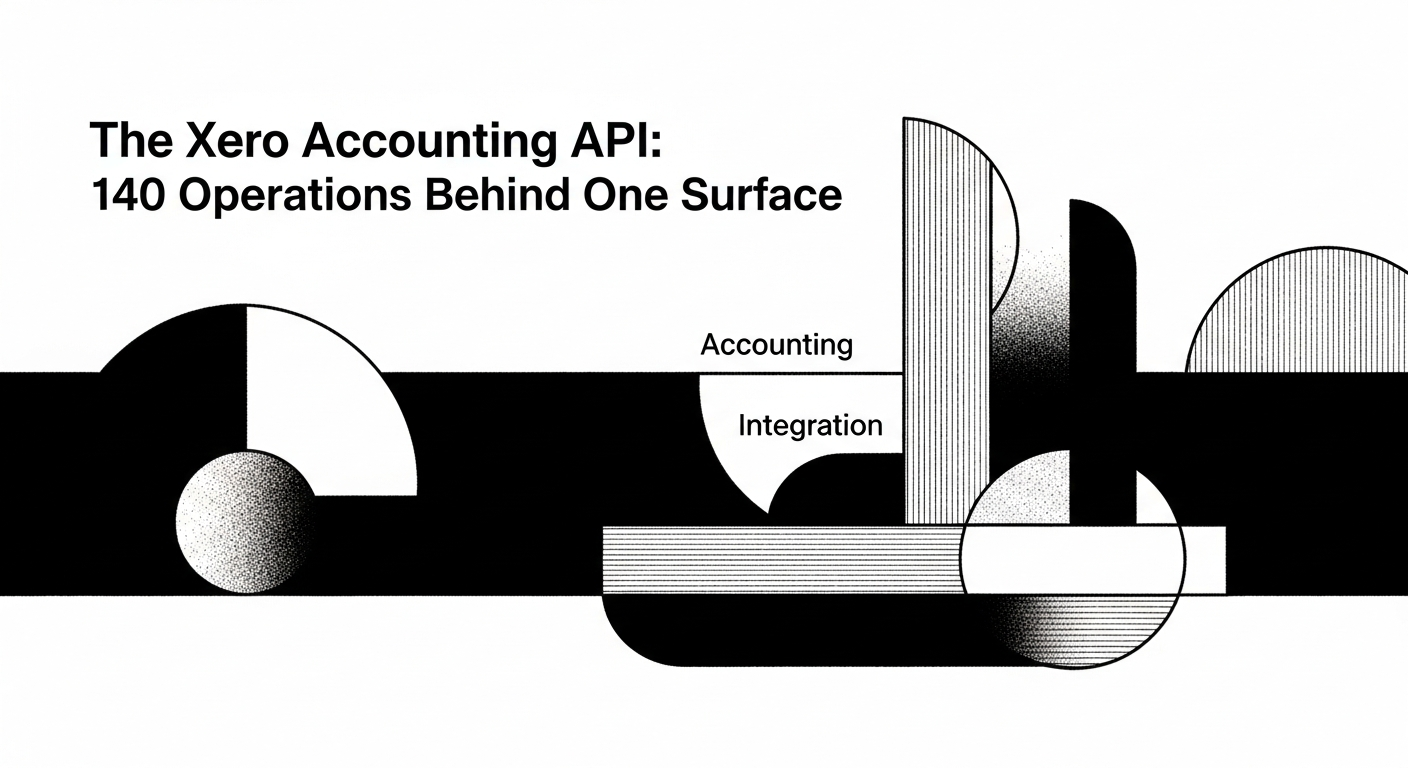 The Xero Accounting API: 140 Operations Behind One Surface