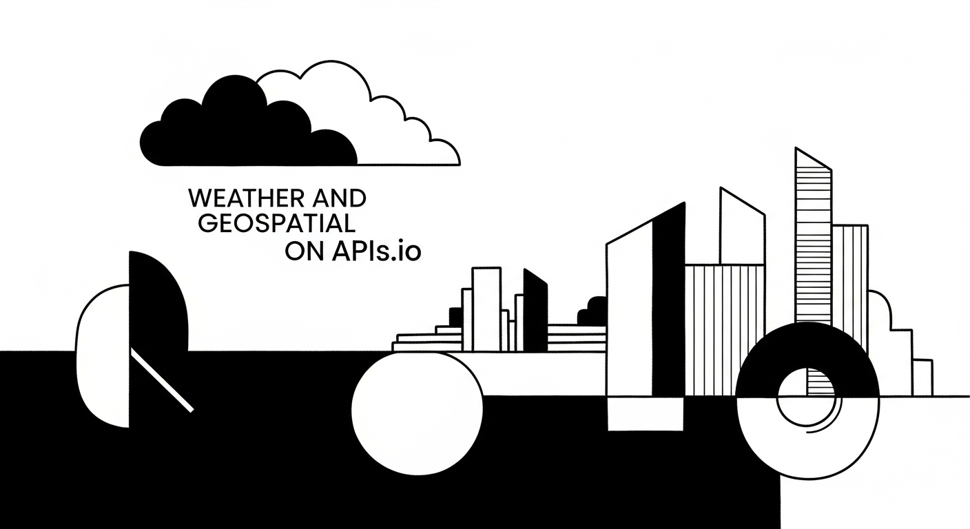 Weather and Geospatial on APIs.io